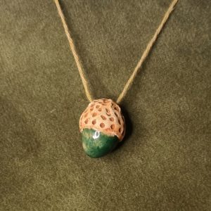 Emerald Claycorn Pendant