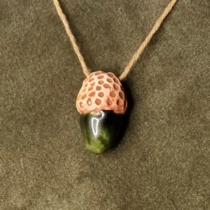 Earth Dragon Claycorn Pendant ** Rarity **