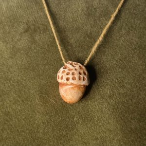 Original Claycorn Pendant Raw Unglazed